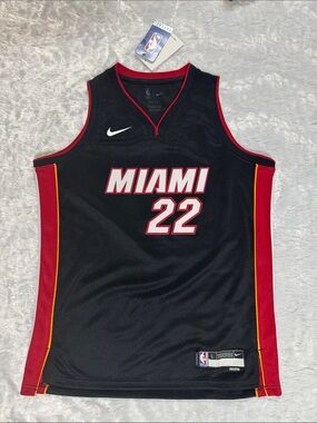Jimmy Butler Miami Heat Nike Swingman Black Jersey Youth Icon Edition 2022/23